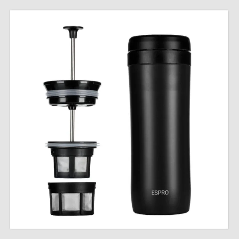 Espro Double Wall Stainless Steel Tea Travel Tea Press 10oz NEW
